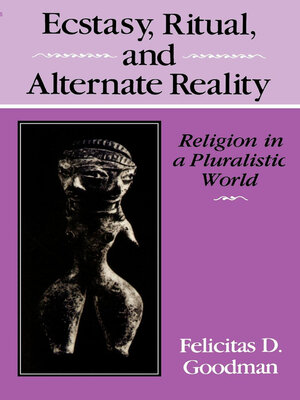 cover image of Ecstasy, Ritual, and Alternate Reality